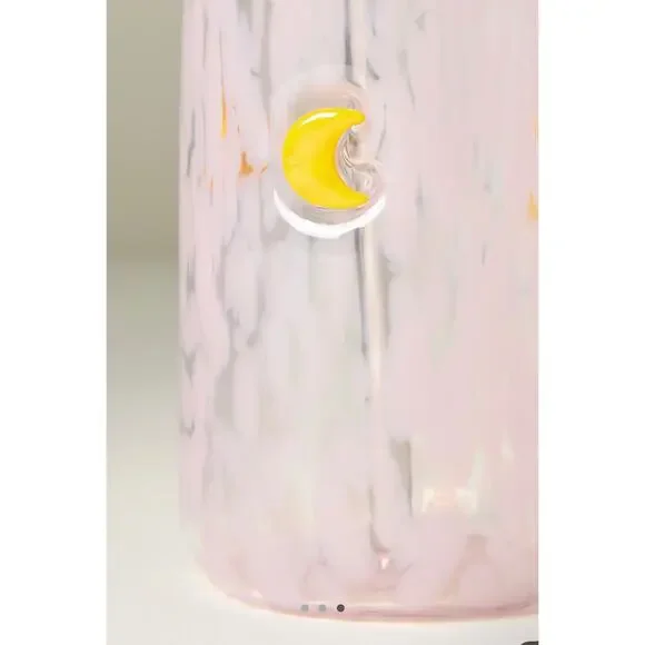 Anthropologie The Mystic Confetti Icon Juice Glass Tumbler with Lid - Picture 2 of 5